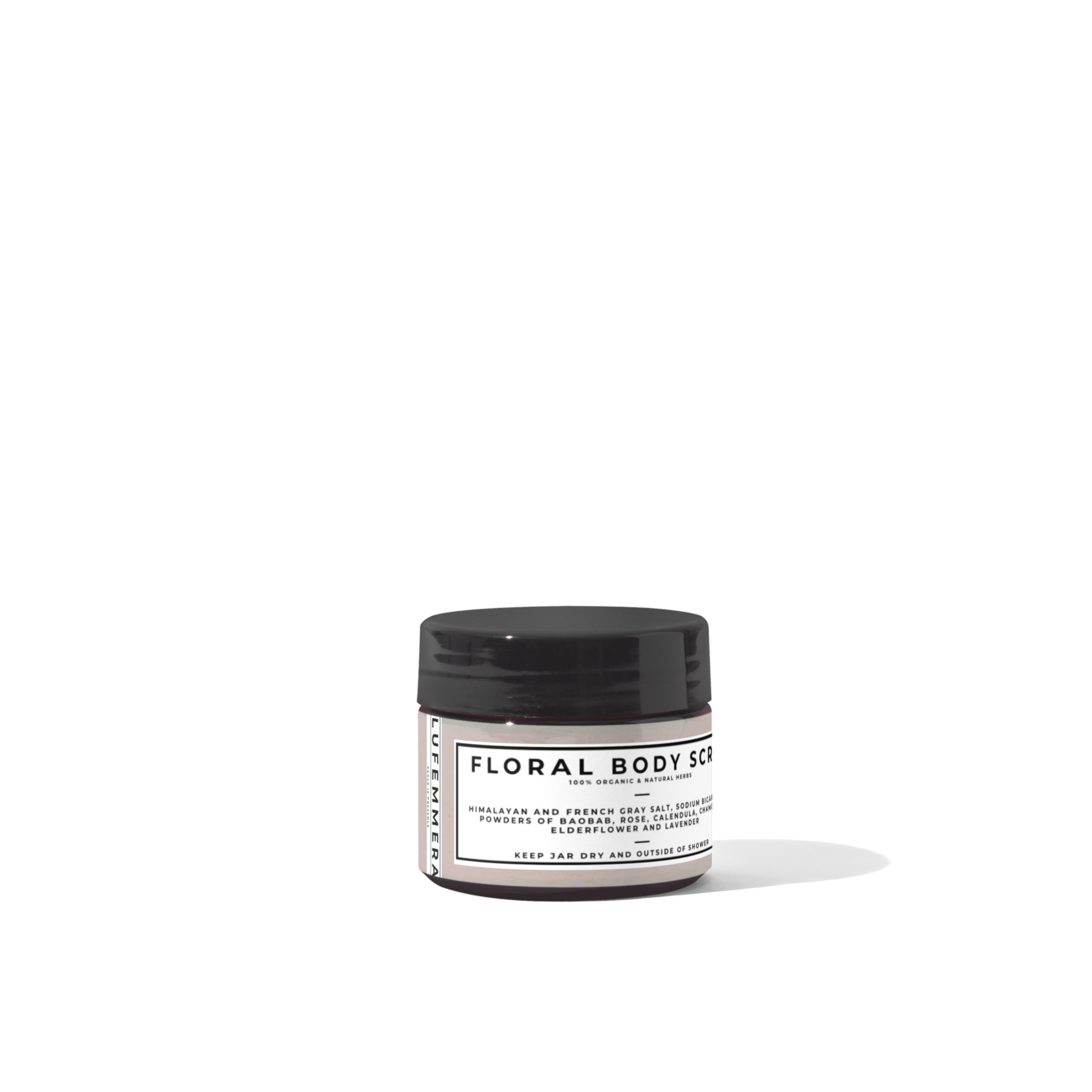 Floral Salt Body Scrub